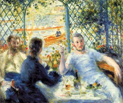 The Canoeist's Luncheon Pierre-Auguste Renoir
